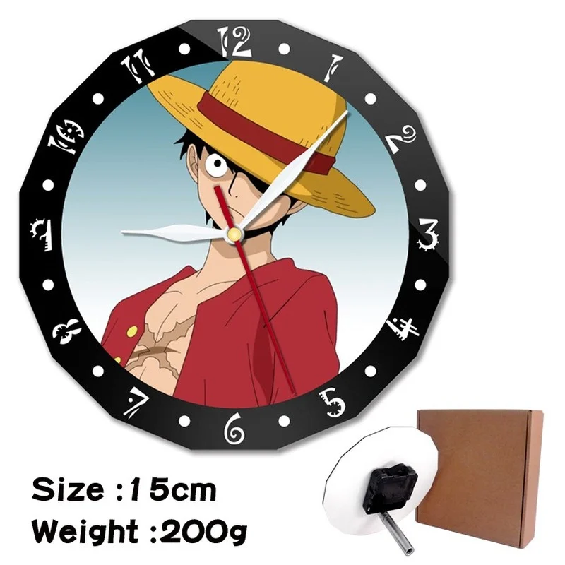 

Navigation King Creative Alarm Clock Wall Clock Desk Clock One Piece Cartoon Clock Anime Peripheral Student Clock