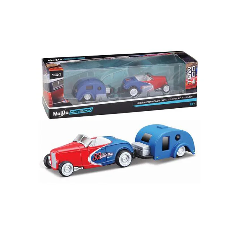 1:64 прицеп АЛАМЕДА модель автомобиля из сплава игрушечный металлический