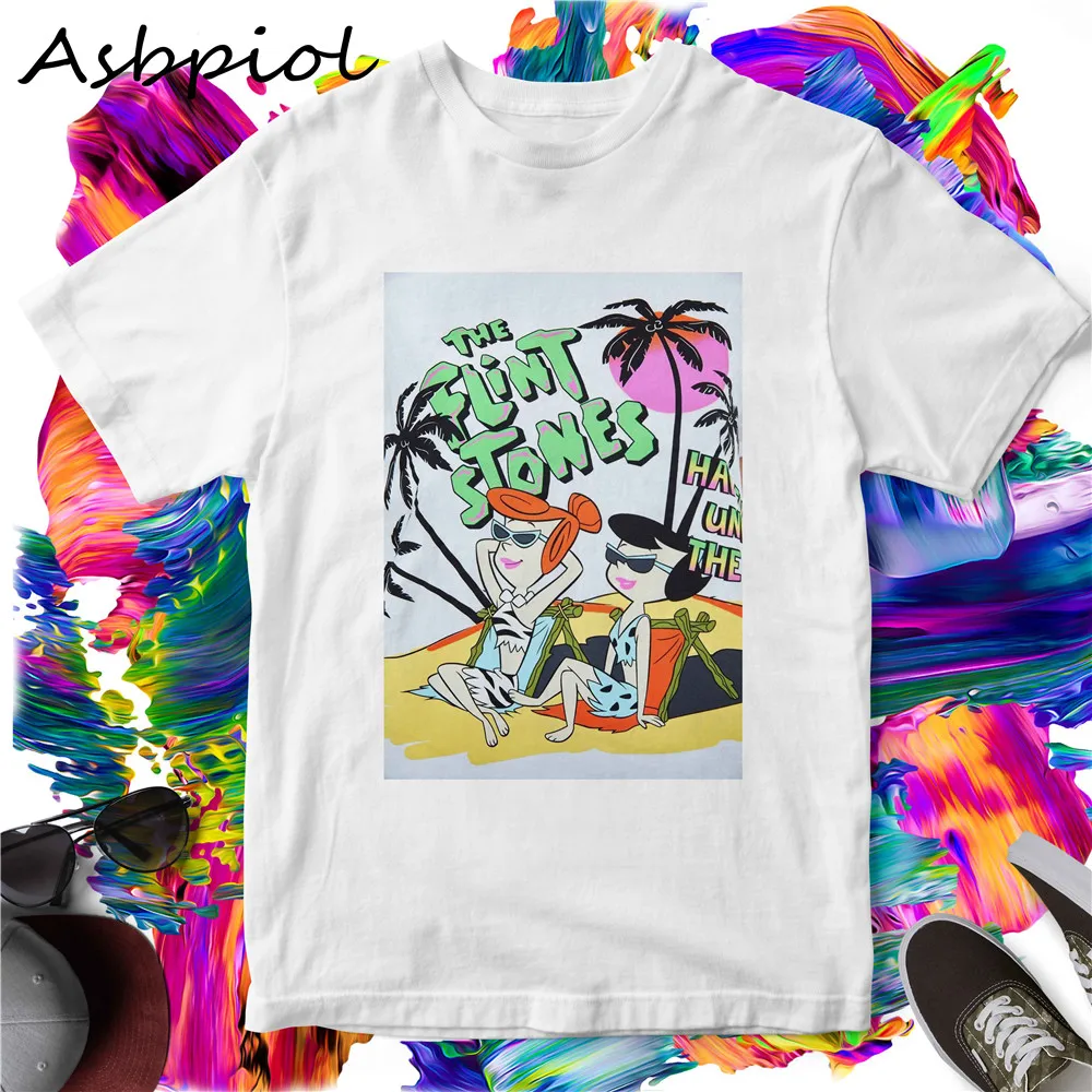 Летний праздничный стиль женская футболка повседневный свободный белый женский