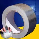 Натяжной канат длиной 25 м самоклеющаяся высокое Температура устойчивый Алюминий Фольга лента трубы инструмент для ремонта