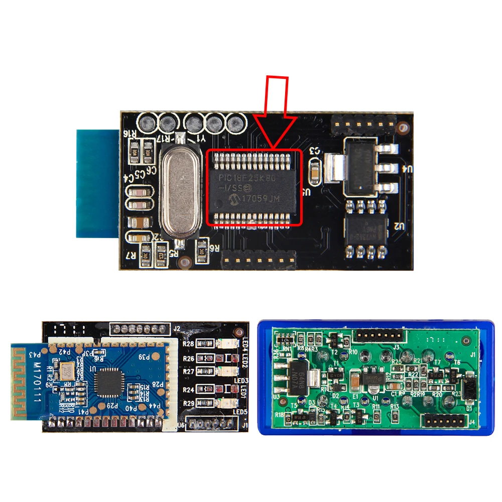 Bluetooth-совместимый V1.5 OBD2 ELM327 Автомобильный сканер Android Крутящий момент
