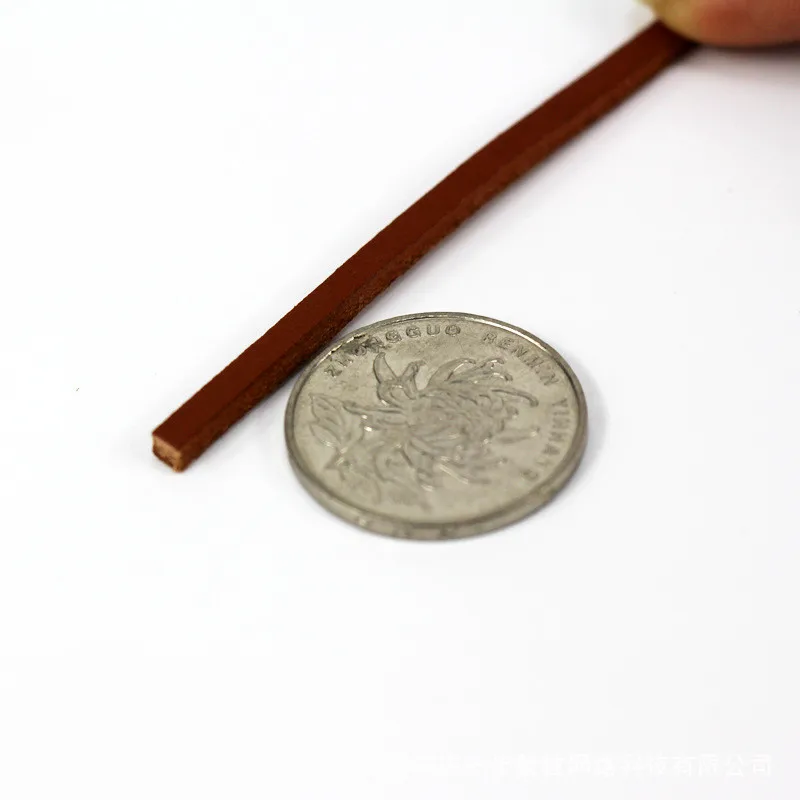 80cm-180cm Genuine Leather shoelaces 1 Pair Of Rawhide Leather Shoelaces Shoestrings Boot Shoe Laces wholesale drop shipping