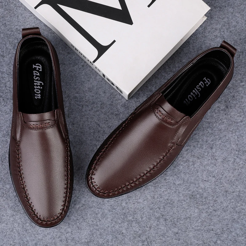 

Мужские классические деловые кожаные туфли, черные модные универсальные туфли в британском стиле, на осень 2021