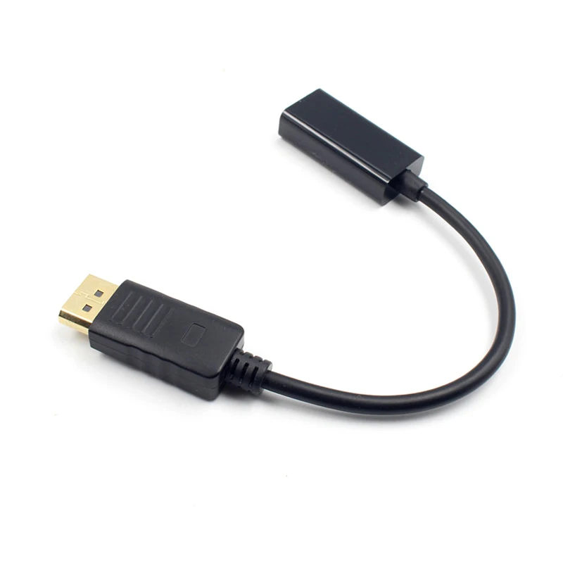 DP к совместимому с HDMI конвертер кабель адаптер Папа-мама 1080P HD монитор наблюдения