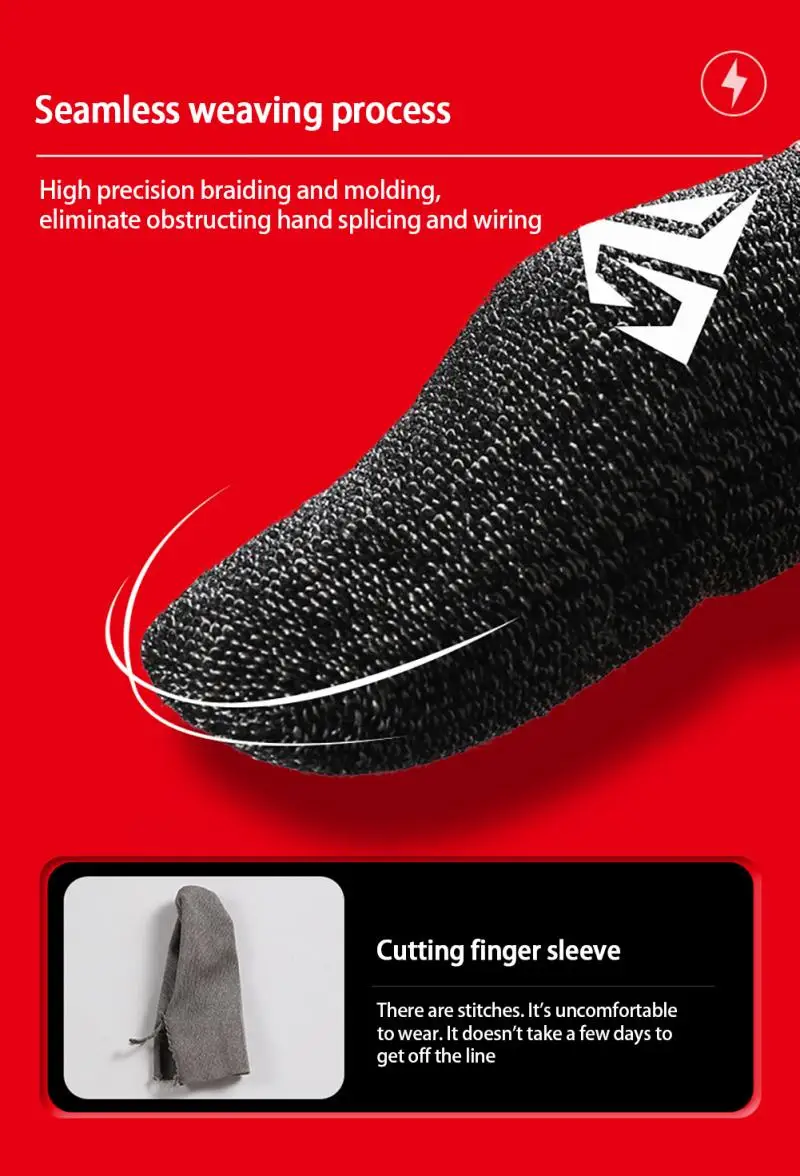 Дышащие перчатки для игрового контроллера Pubg с защитой от пота и царапин |