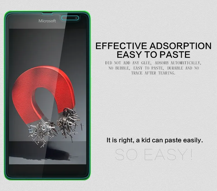 Ультратонкое закаленное стекло прозрачная защитная пленка для Microsoft Nokia lumia N640XL 650