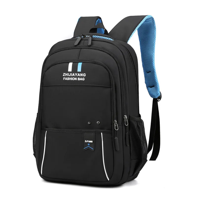 Приблизительный рюкзак для учеников средней школы, мужской нейлоновый Повседневный вместительный рюкзак