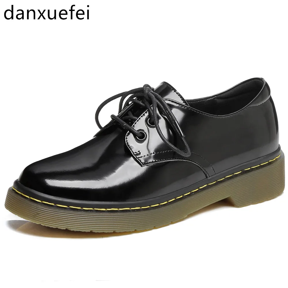 Туфли оксфорды женские из натуральной кожи мягкие удобные на шнуровке плоская