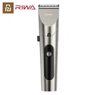 Электрическая машинка для стрижки волос XIAOMI RIWA, моющийся триммер для волос, перезаряжаемый светодиодный экран, парикмахерский профессиональный триммер для мужчин, машинка для волос