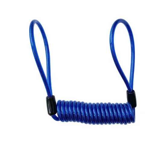 Велосипедный Противоугонный Шнур Блокировка пружинная сигнализация панель