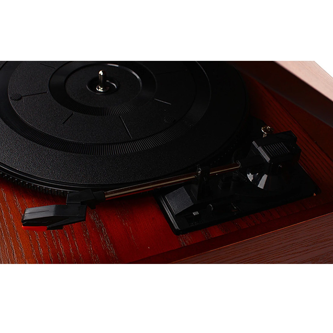 Ретро виниловый проигрыватель аудио лента CD плеер Bluetooth старомодные винтажный