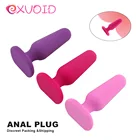 Анальная пробка EXVOID интимные игрушки для женщин для мужчин, Анальный расширитель Массажер для Вагины и точки G, эротические игрушки, набор анальных пробок, Силиконовая пробка