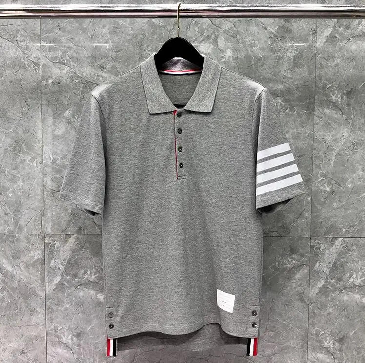 2021 модные брендовые футболки поло мужские на каждый день из овечьей шерсти в