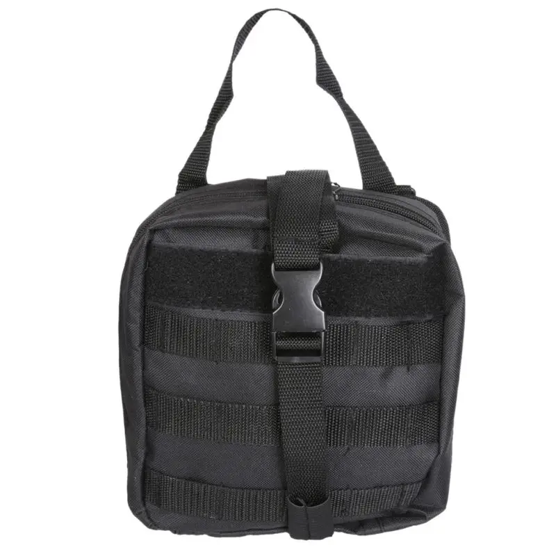 Дорожная охотничья походная тактическая сумка IFAK для первой помощи MOLLE EMT медицинская сумка спасательная посылка - Цвет: black