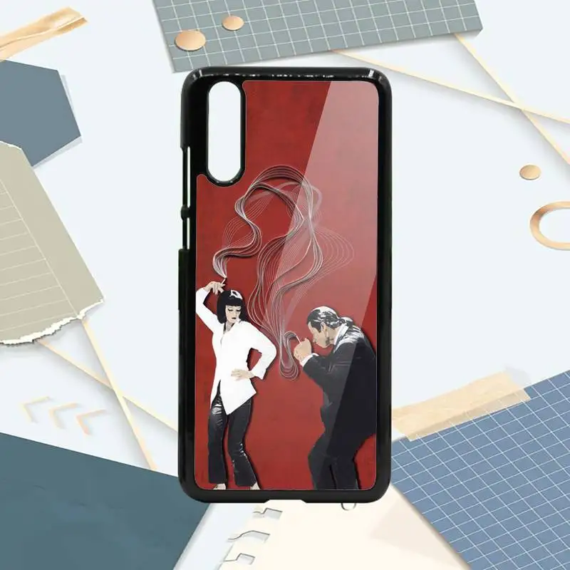 

Pulp Fiction movie Phone Case PC For Samsung galaxy S note 8 9 20 10 e lite2019 plus pro ultra