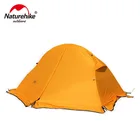 Naturehike сверхлегкий Пеший Туризм велосипедный рюкзак палатка 20D210T ткань теплый кемпинг на открытом воздухе для 1 местная палатка Кемпинг NH18A095-D