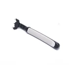 Ручная бритва с нескользящей двусторонней ручкой, держатель замены Бритва для мужчин и женщин, профессиональная пластиковая ручка, 1 шт.