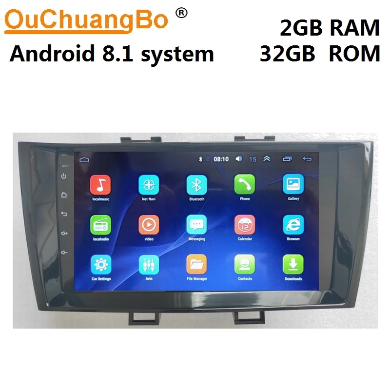 Ouchuangbo автомобильный медиаплеер радио для JAC A50 Поддержка android 8 1 gps навигация 2 Гб