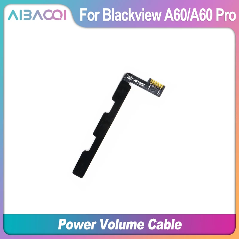 AiBaoQi новый оригинальный кабель питания Main Blackview A60 вкл./выкл. + Громкость FPC кнопка