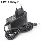 8,4 в 7,4 В 1A зарядное устройство 18650 зарядное устройство для литиевой батареи DC 5,5*2,1 мм адаптер питания