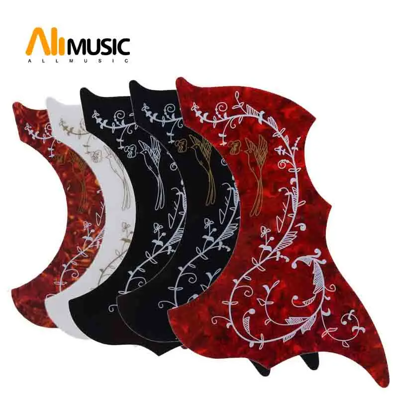 Колибри и цветок Палочки гвардии Акустическая гитара Стикеры много Цвет в