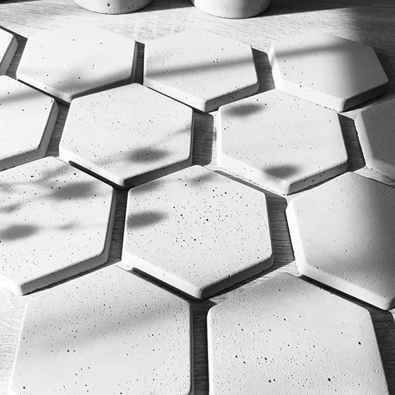 Формы для бетонной стены силиконовые формы кирпича плитки terrazzo шестигранной