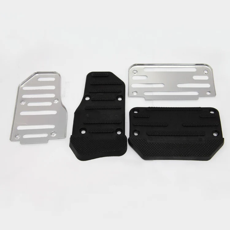 Posbay 2 шт. автомобильные педали тормоза алюминиевые Нескользящие автоматические