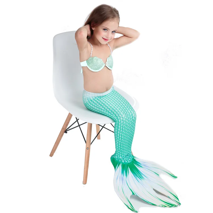 Лидер продаж! обувь для девочек Дети/для детей Ариэль купальник хвост русалки с