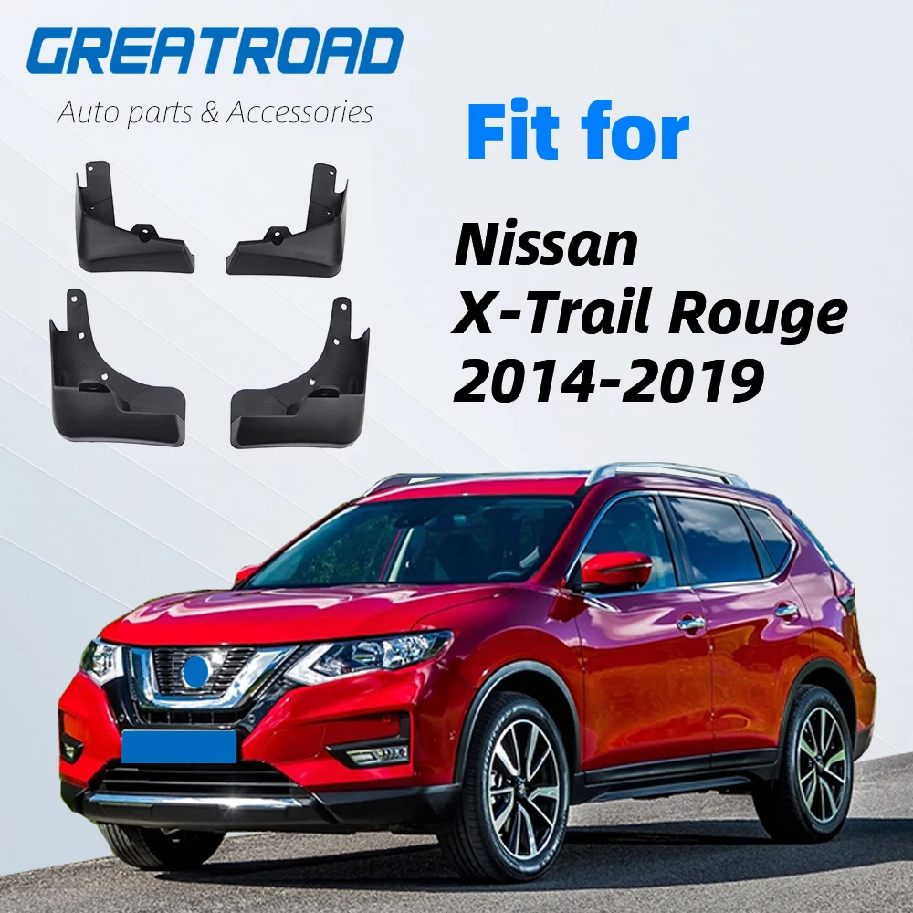 Для Nissan X Trail Rouge T32 комплект литой автомобиль брызговики 2014 2019 2016 2017 Xtrail брызговик