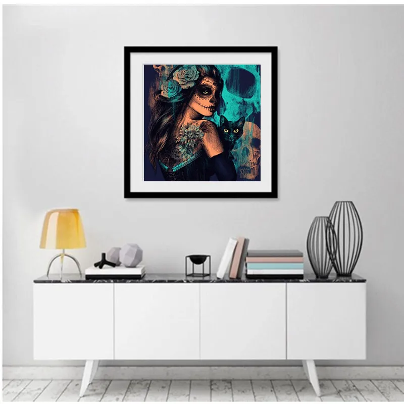 Алмазная живопись сделай сам полный круг алмазная 5D Виктория французские