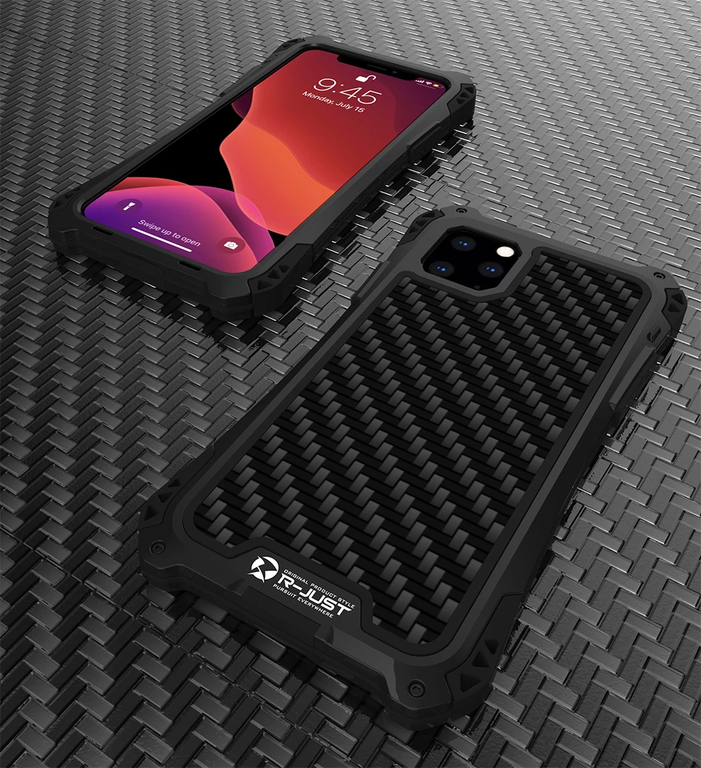 Металлический алюминиевый сверхпрочный бронированный чехол Doom для iPhone 11 iPhone 11 Pro Max чехол для iPhone 11 Pro Max Роскошный чехол