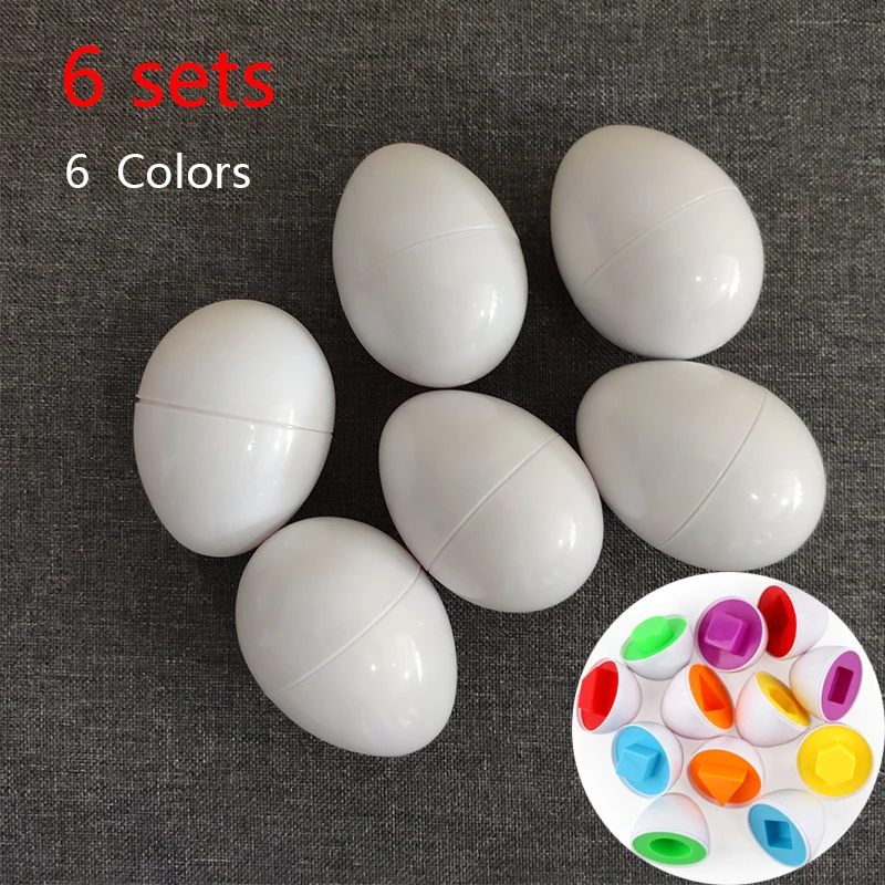 6 sets 3/5 комплектов, детские 3D пазлы, детские строительные головоломки, игрушки, игры для детей 3 лет, развивающие игрушки, ум, набор винтов, гаек, Монтессори - Цвет: 6 sets