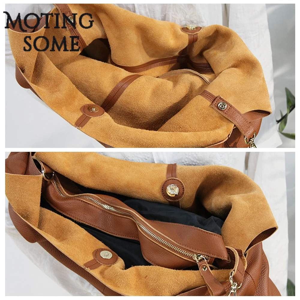 Cowhide Genuine Leather Women Tote Bag Casual Large Shopping Female Luxury Natural Shoulder 2020 Trend New |