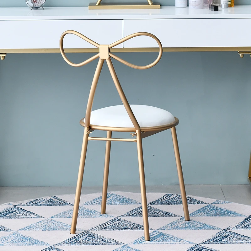 Скандинавский туалетный стул для макияжа современный минималистский столик