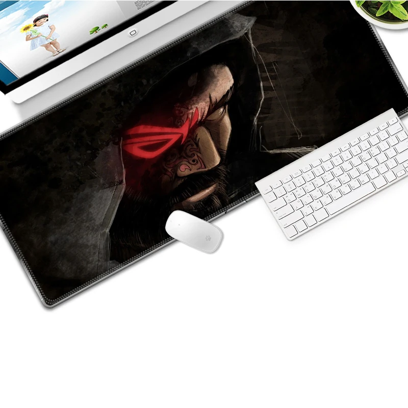 Высокоскоростной игровой коврик для мыши и клавиатуры серии Red Dragon 700*300 мм