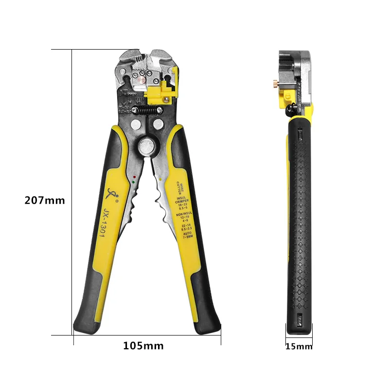 3 в 1 Обжимные Плоскогубцы для зачистки кабеля автоматический инструмент