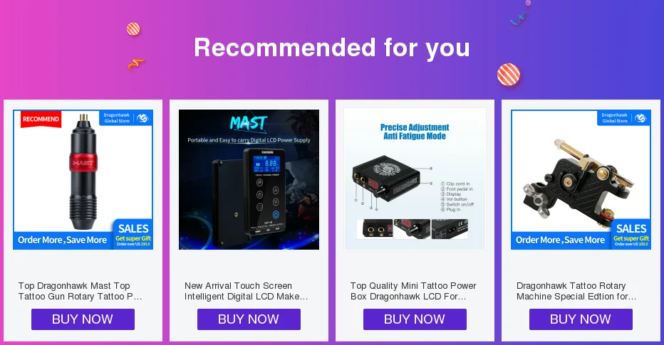 Newest Adjuster Tattoo Rotary Machine Imported Motor Tattoo Guns Supplies Accessories