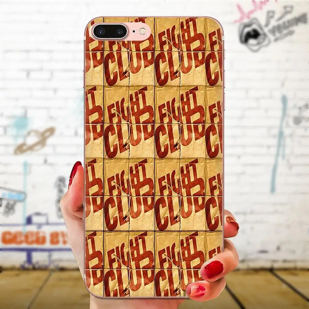 Мягкий чехол для Xiaomi Redmi Note 2 3 3S 4 4A 4X5 5A 6 6A Pro Plus Fight Club Movie Poster популярный | Мобильные