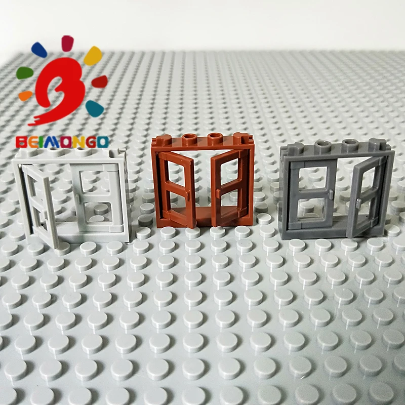 Бесплатная доставка! Строительные блоки BEIMONGO MOC Frame 60549*1x4x3 * + Window 60608*1/2 для рамки 10