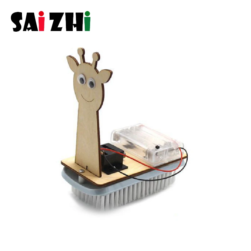 Saizhi Паровая игрушка помощь в научном обучении умный робот уборочный аппарат