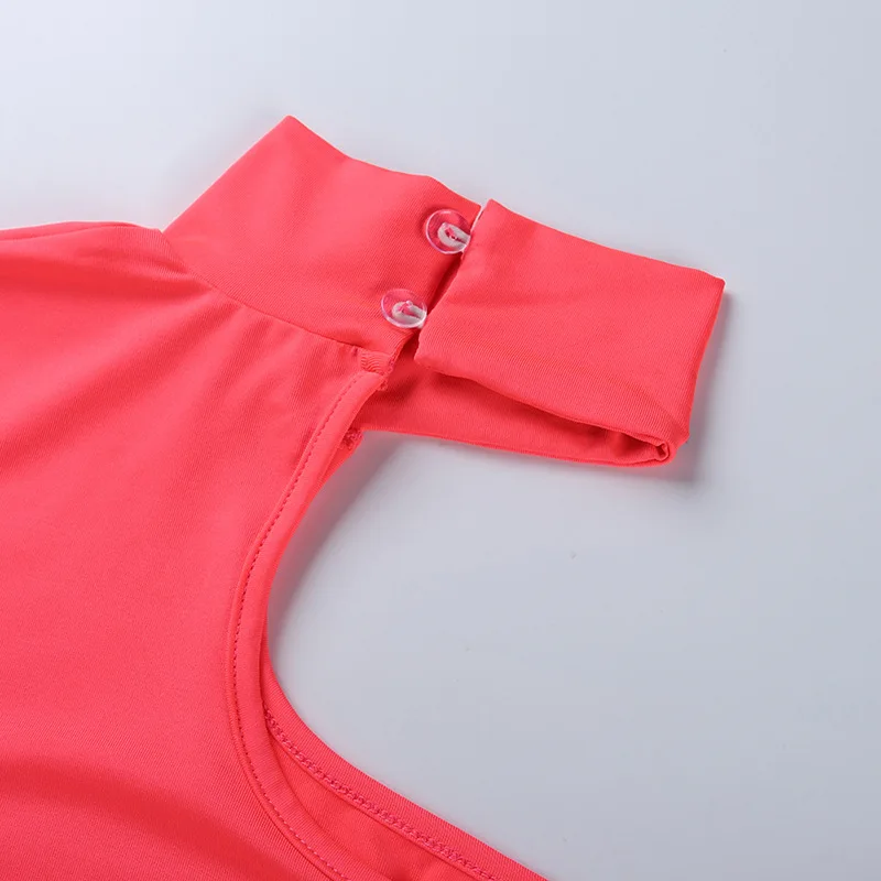Женская Офисная Футболка с воротником хомутиком уличная одежда повседневные