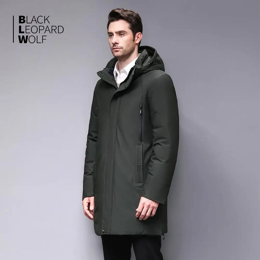 Blackleopardwolf 2019 Зимнее пальто парка съемный воротник теплая куртка подкладка из