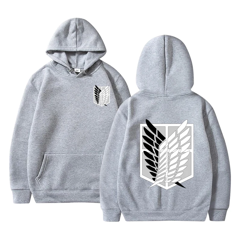

New Summer Anime Brand Attack on Titan Printing The Sharingan Hoodies Pullover Sweatshirt Harajuku Hip Hop Thin Clothing