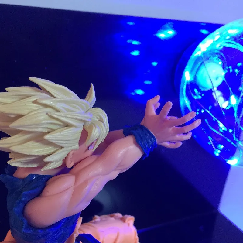 Супер Kamehameha лампа Dragon Ball Z ночник бомбы фигурки животных игрушка DBZ шар для