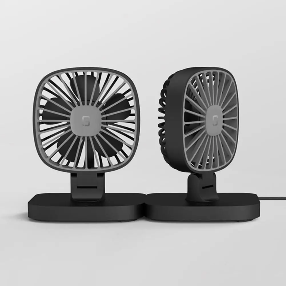 Настольный мини вентилятор USB с улучшенным охлаждением Мощный воздушный поток