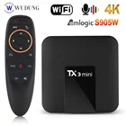 ТВ-приставка Tanix TX3Mini, Android 8,1, Amlogic S905W, четырехъядерный процессор A53, 1 ГБ2 ГБ ОЗУ 16 ГБ, ТВ-приставка 2,4G WiFi 4K HD2.0