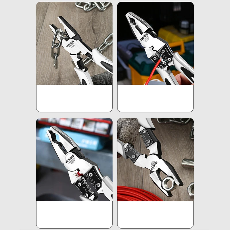 

Multifunctional Wire Cutters, Universal Wire Strippers, Cable Cutters, Professional Electrician Tools, Hand Tools