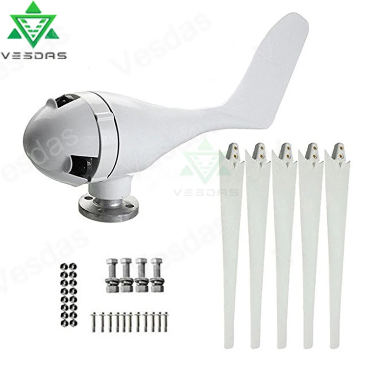 Генератор ветряных турбин мощностью 400 Вт 12/24 в перем. Тока горизонтальный