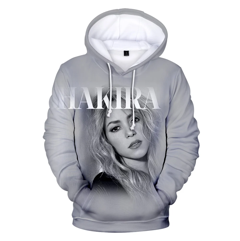 

New Shakira Hoodie Sweatshirt Men Women's Casual Fashion Harajuku Hoodies 3D Print Young Girl Children Clothing Oversized hoodie