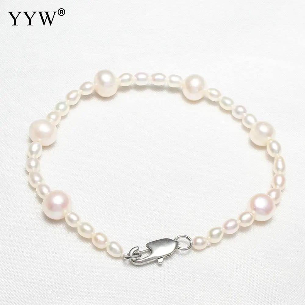 Браслеты из пресноводного жемчуга браслет элагантного для женщин и девочек